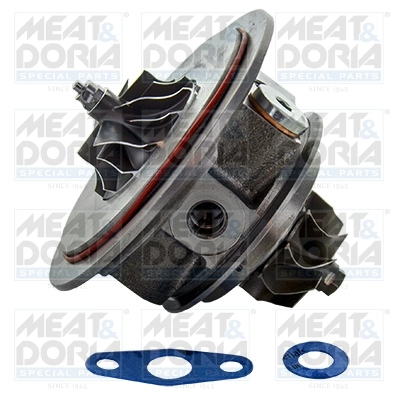 Core assembly, turbocharger